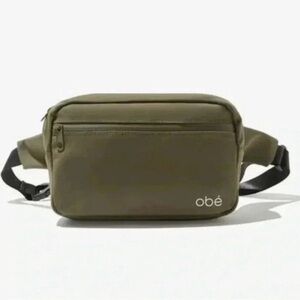 Obe Green Belt Bag with Adjustable Strap